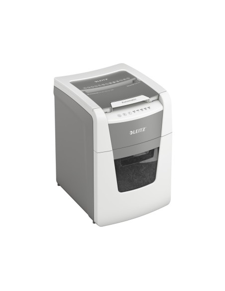 Destructora de documentos leitz iq auto para pequena oficina 100 p5 blanca Destructora de documentos leitz iq auto para pequena oficina 100 p5 blanca