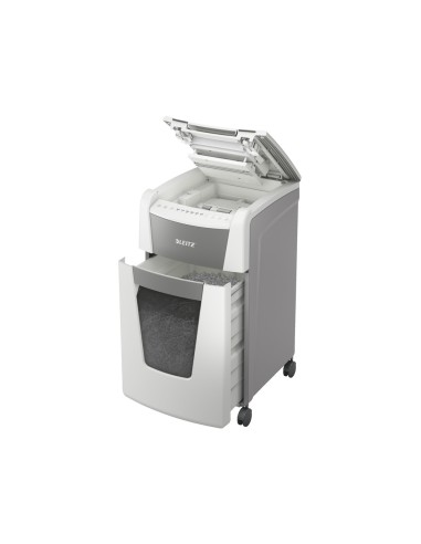 Destructora de documentos leitz iq auto office 300 p5 blanca
