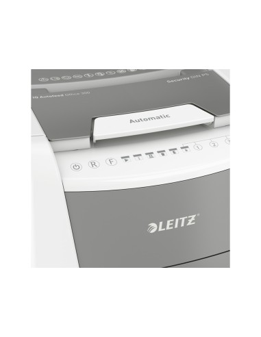 Destructora de documentos leitz iq auto office 300 p5 blanca