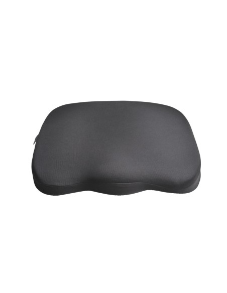 Cojin kensington ergonomico con espuma de viscoelastica color negro 355x74x21 mm