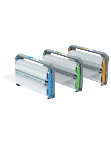Repuesto para plastificadora gbc cartucho recargable foton 125 mc brillo 344 m