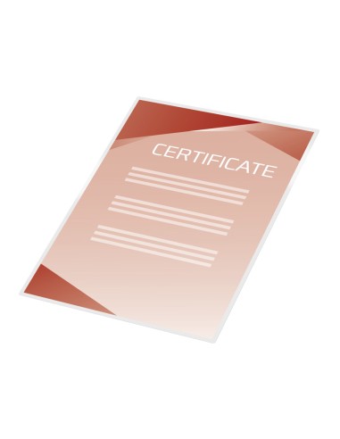 Bolsa de plastificar gbc din a4 2x175 micras caja de 100 unidades