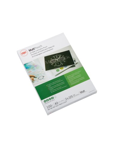 Bolsa de plastificar gbc din a3 mate 2x125 micras caja de 100 unidades
