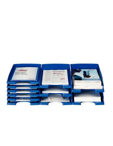 Bandeja sobremesa leitz plus jumbo color transparente