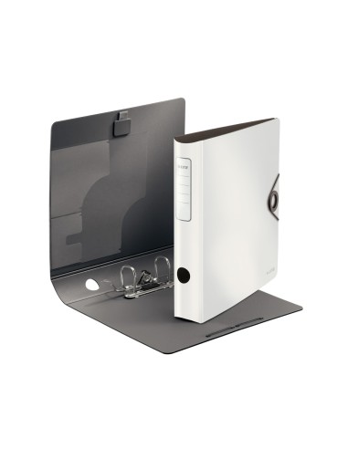 Archivador de palanca leitz active solid polyfoam 180 din a4 lomo 65 mm blanco
