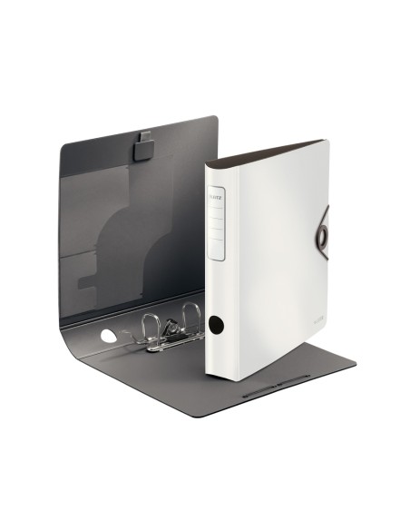 Archivador de palanca leitz active solid polyfoam 180 din a4 lomo 65 mm blanco