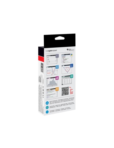 Calculadora texas instruments ti nspire cx ii t grafica 10 lineas 90mb rom 64kb ram