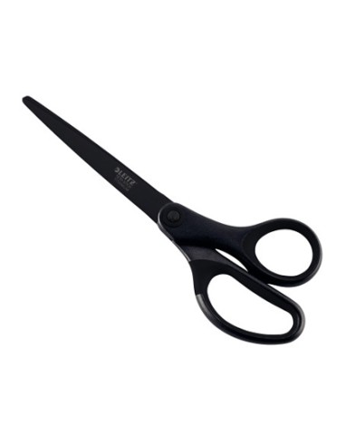 Tijeras leitz premium titanium antiadherente 180 mm color negro