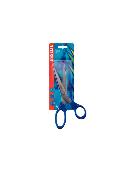Tijeras esselte gama premiun 200 mm acero inoxidable mango ergonomico color azul