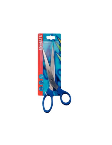 Tijeras esselte gama premiun 200 mm acero inoxidable mango ergonomico color azul