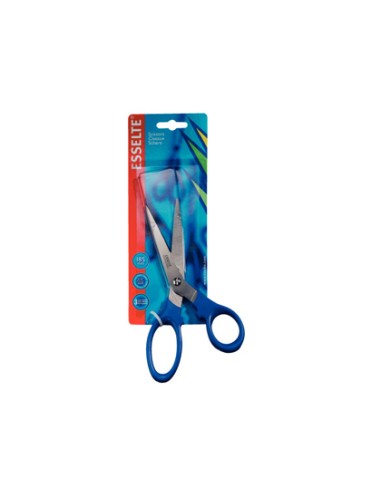 Tijeras esselte gama premiun 200 mm acero inoxidable mango ergonomico color azul