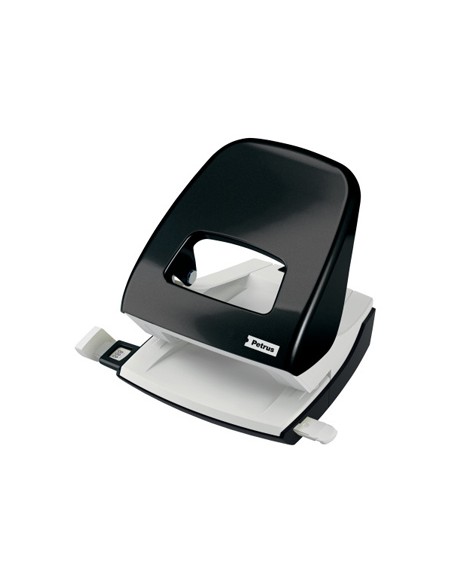 Taladrador petrus 62 wow negro metalizado capacidad 30 hojas