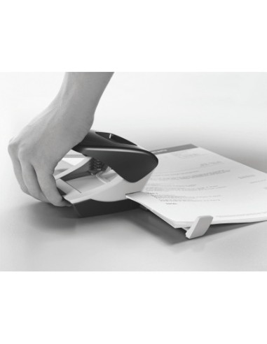 Taladrador petrus 62 wow negro metalizado capacidad 30 hojas