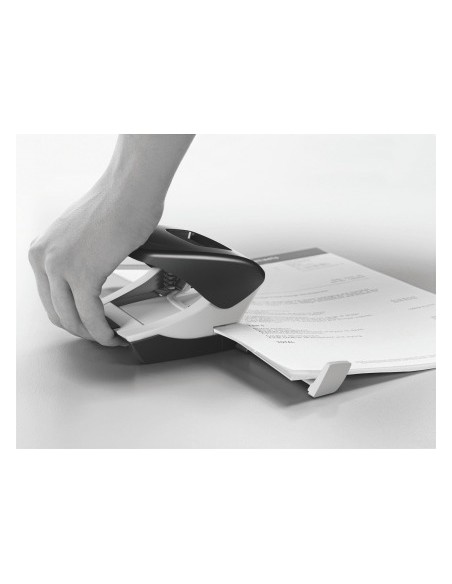 Taladrador petrus 62 wow negro metalizado capacidad 30 hojas