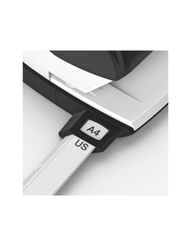 Taladrador petrus 62 wow negro metalizado capacidad 30 hojas