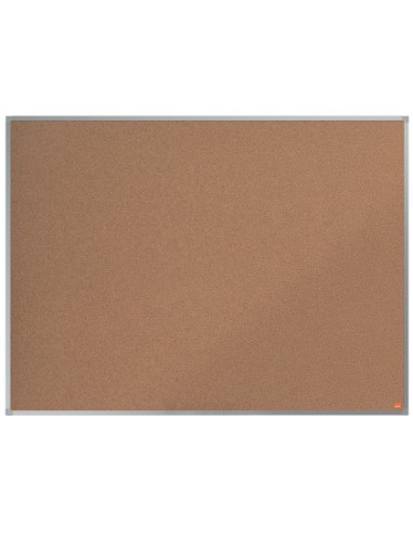 Tablero de anuncios nobo essence corcho marco aluminio 1200x900 mm