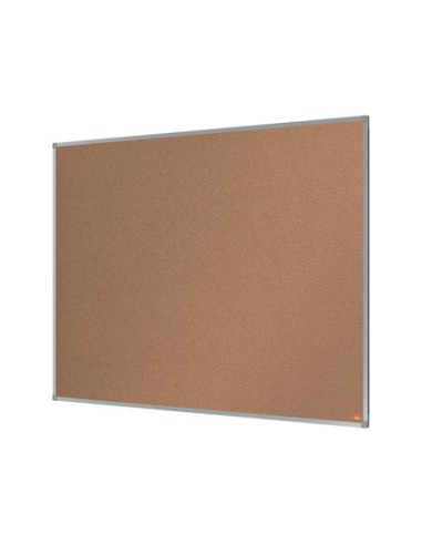 Tablero de anuncios nobo essence corcho marco aluminio 1200x900 mm