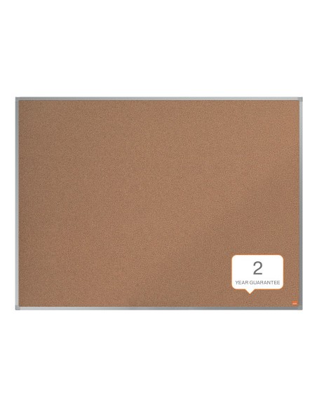 Tablero de anuncios nobo essence corcho marco aluminio 1200x900 mm Tablero de anuncios nobo essence corcho marco aluminio 1200x900 mm