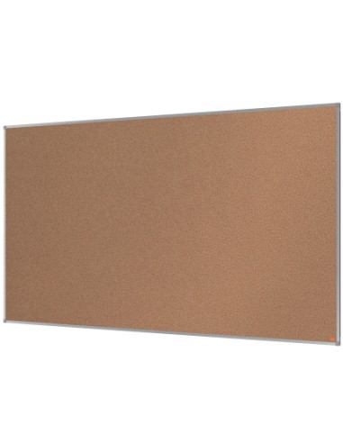 Tablero de anuncios nobo essence corcho marco aluminio 2000x1000 mm