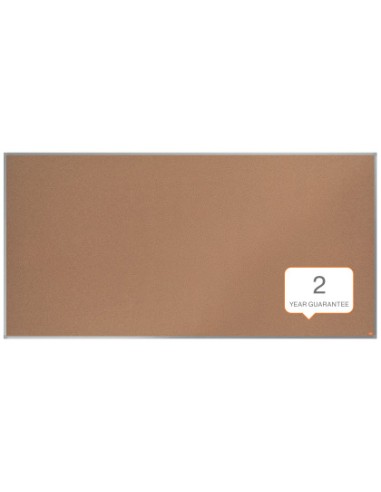 Tablero de anuncios nobo essence corcho marco aluminio 2000x1000 mm