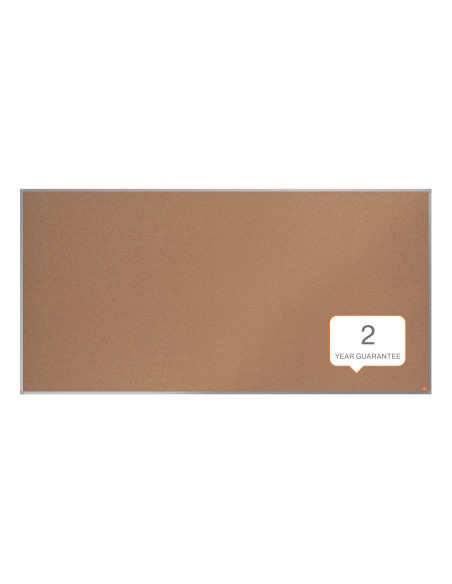 Tablero de anuncios nobo essence corcho marco aluminio 2000x1000 mm Tablero de anuncios nobo essence corcho marco aluminio 2000x1000 mm