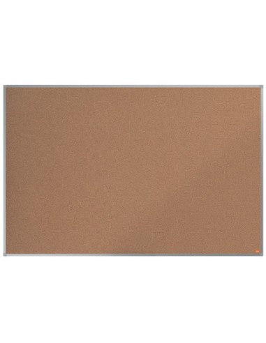 Tablero de anuncios nobo essence corcho marco aluminio 1500x1000 mm