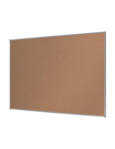 Tablero de anuncios nobo essence corcho marco aluminio 1500x1000 mm