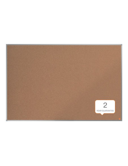 Tablero de anuncios nobo essence corcho marco aluminio 1500x1000 mm Tablero de anuncios nobo essence corcho marco aluminio 1500x1000 mm