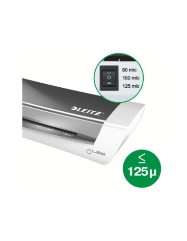 Plastificadora leitz ilam home office din a4 hasta 125 mc