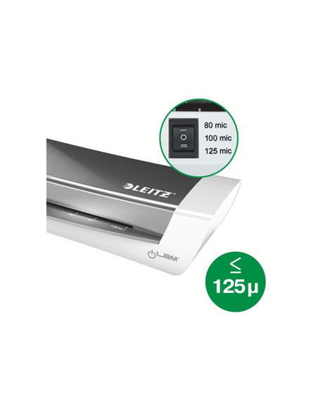 Plastificadora leitz ilam home office din a4 hasta 125 mc