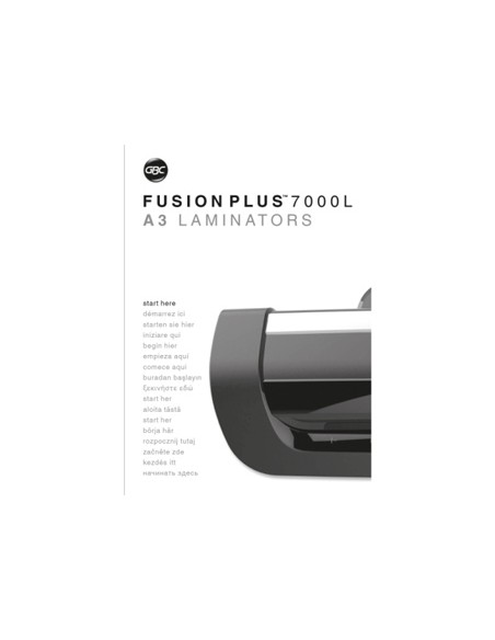 Plastificadora gbc fusion plus 7000l din a3 hasta 250 mc Plastificadora gbc fusion plus 7000l din a3 hasta 250 mc