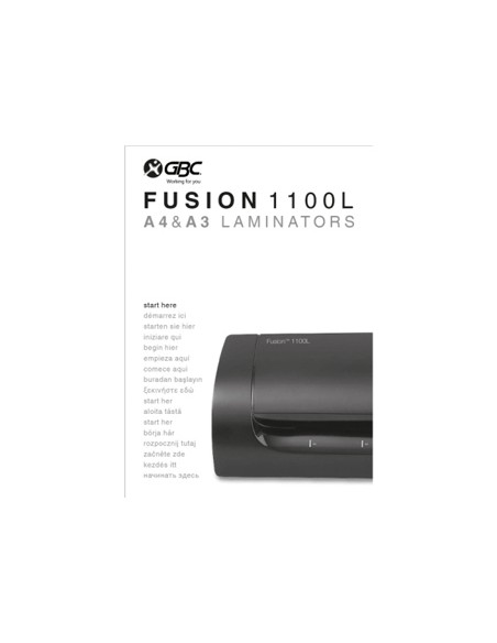 Plastificadora gbc fusion 1100l din a4 hasta 125 mc Plastificadora gbc fusion 1100l din a4 hasta 125 mc