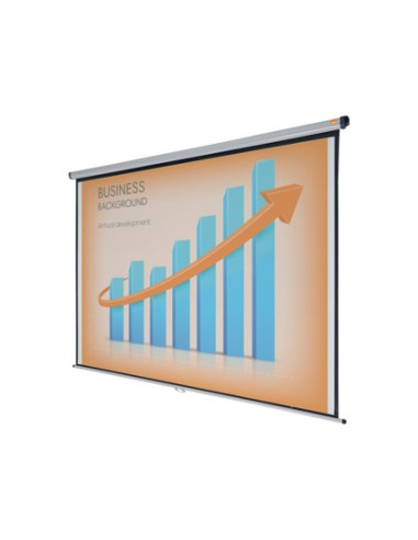 Pantalla nobo mural para proyeccion blanco mate 2400x1813 mm