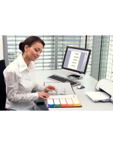 Separador numerico proyecto esselte plastico 1 6 juego de 6 separadores imprimible din a4 multitaladro