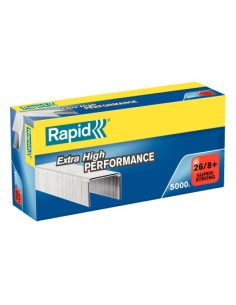 Grapas rapid n 26 8 strong galvanizada caja de 5000 unidades
