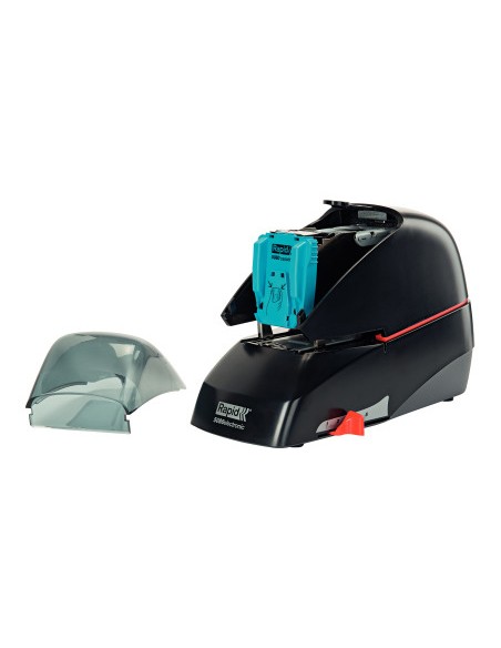 Grapadora rapid electrica 5080e capacidad 80 hojas color negro usa grapas 5080e Grapadora rapid electrica 5080e capacidad 80 hojas color negro usa grapas 5080e