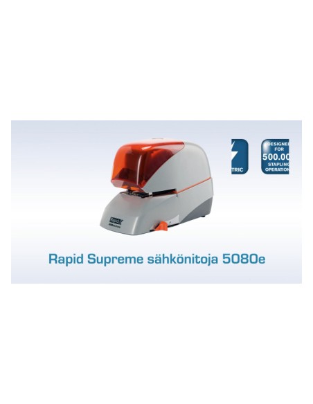 Grapadora rapid electrica 5080e capacidad 80 hojas color negro usa grapas 5080e Grapadora rapid electrica 5080e capacidad 80 hojas color negro usa grapas 5080e