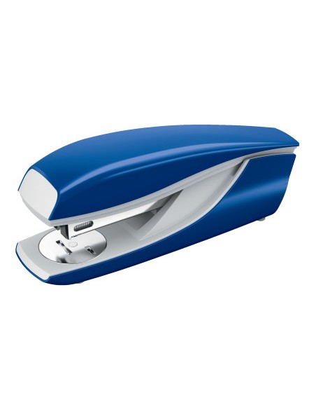 Grapadora petrus 635 azul capacidad 30 hojas