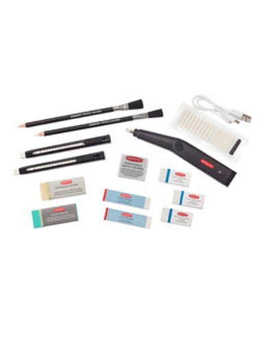 Goma de borrar electrica derwent recargable por usb