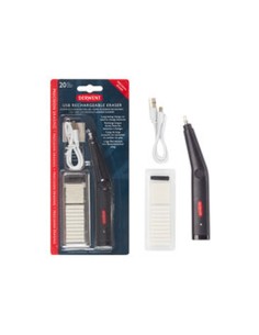 Goma de borrar electrica derwent recargable por usb