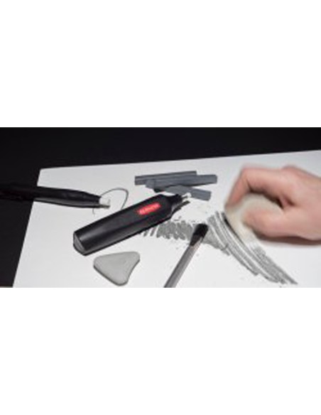 Goma de borrar electrica derwent funciona con 2 pilas aaa no incluidas Goma de borrar electrica derwent funciona con 2 pilas aaa no incluidas