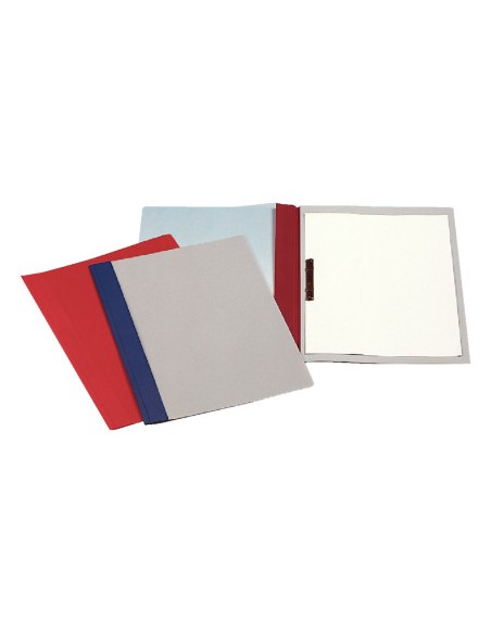 Carpeta dossier fastener plastico esselte din a4 150 mc color negro caja de 50 unidades