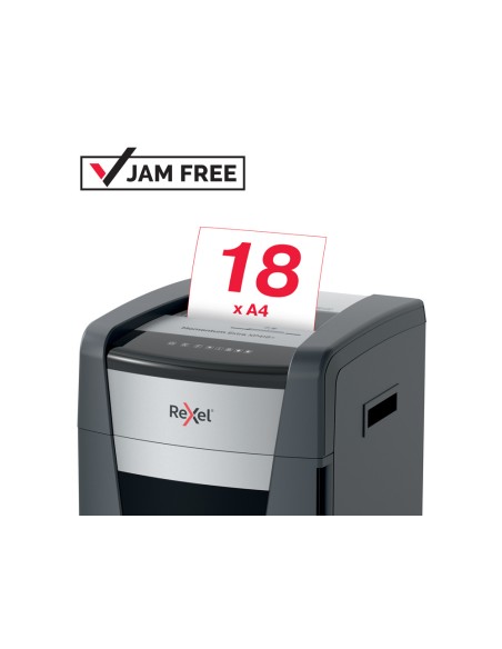 Destructora de documentos rexel momentum extra xp418 capacidad de corte 18 hojas destruye grapas clips Destructora de documentos rexel momentum extra xp418 capacidad de corte 18 hojas destruye grapas clips