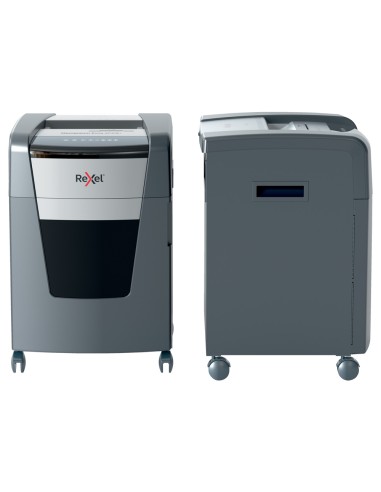 Destructora de documentos rexel momentum extra xp418 capacidad de corte 18 hojas destruye grapas clips