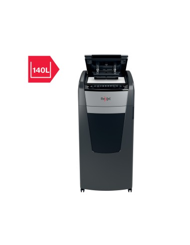 Destructora de documentos rexel optimum auto 750m capacidad de corte 750 hojas destruye grapas clips y