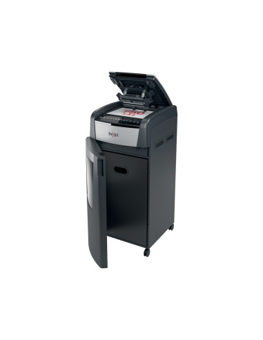 Destructora de documentos rexel optimum auto 750m capacidad de corte 750 hojas destruye grapas clips y