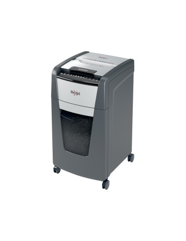 Destructora de documentos rexel optimum auto 300m capacidad de corte 300 hojas destruye grapas clips y