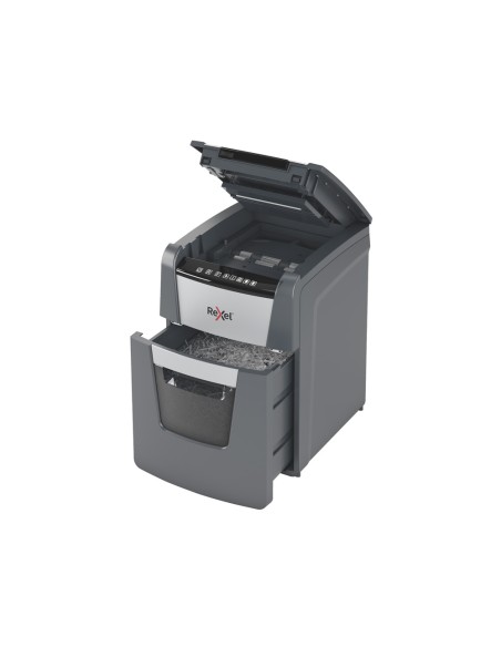 Destructora de documentos rexel optimum auto100m capacidad de corte 100 hojas destruye grapas clips y Destructora de documentos rexel optimum auto100m capacidad de corte 100 hojas destruye grapas clips y