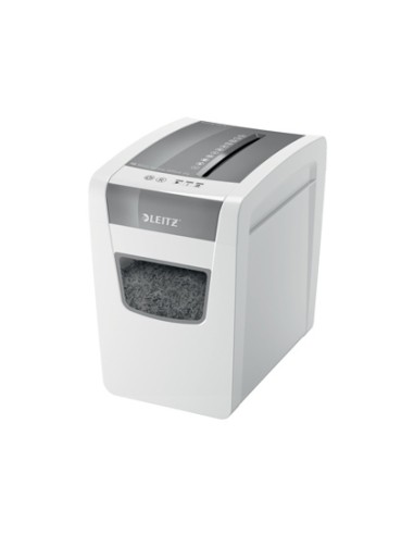 Destructora de documentos leitz iq slim home office 150 capacidad de corte 10 hojas destruye grapas y clips