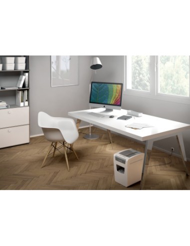 Destructora de documentos leitz iq slim home office 150 capacidad de corte 10 hojas destruye grapas y clips
